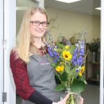 Florist Sally Pigg