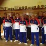George Lattimer Presenting the new team strip