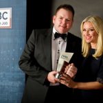George Lattimer with Denise Van Outen